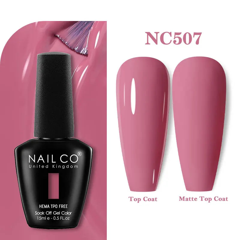 NAILCO 15ml TPO-Free Nail Gel Polish Vernis Semi Permanent Nails Art Manicure Design Hybrid Remover Gel Top Coat Ongle Gel UV