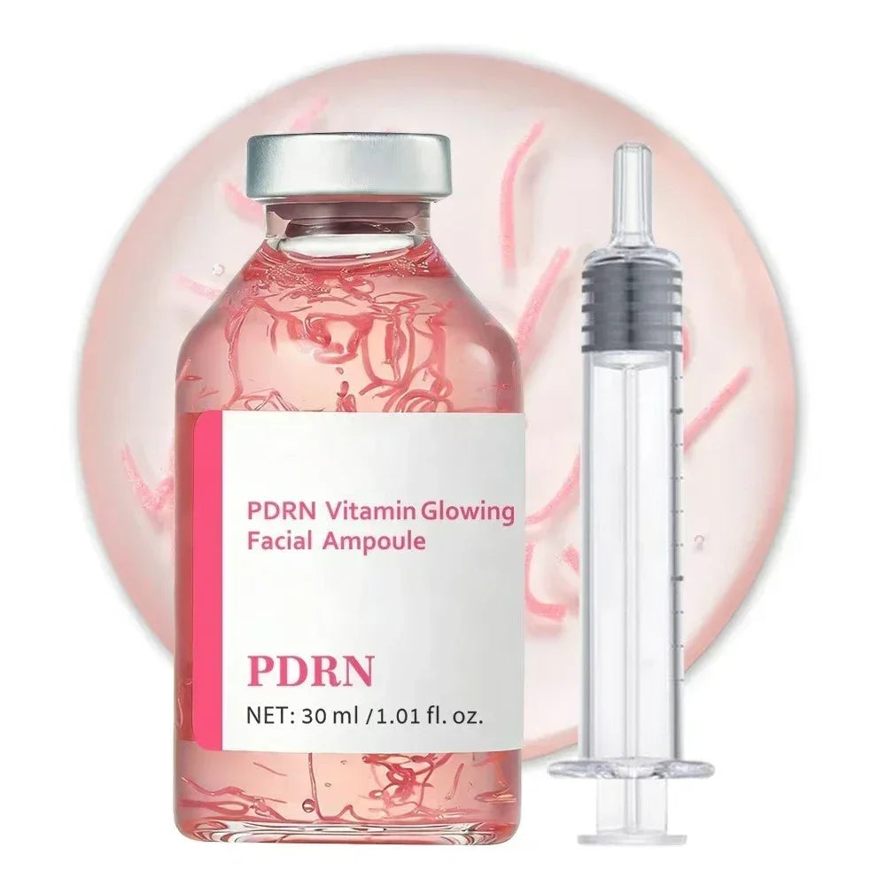 Deep Collagen Peptide Pink PDRN Ampoule Essence Intensive Brightening Moisturizing Firming Smooth Fine Lines Daily Facial Care