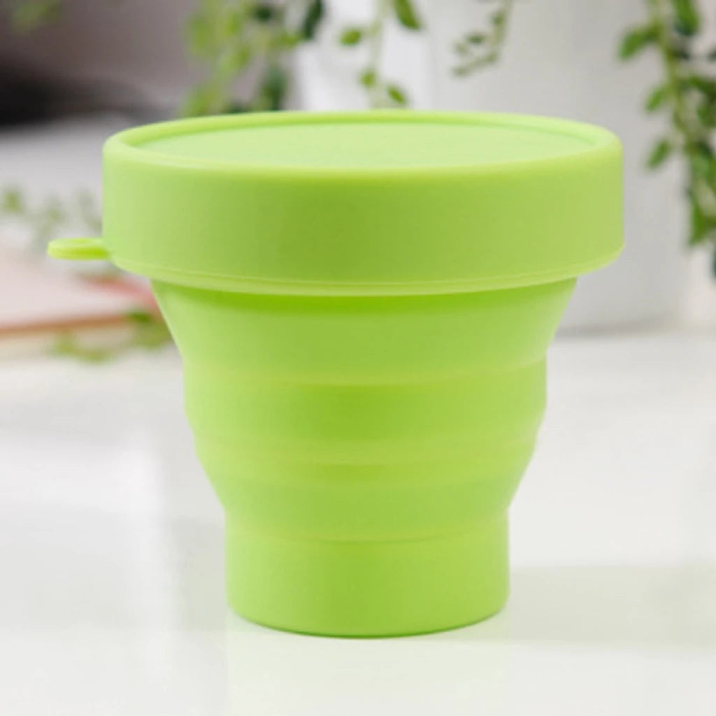 Collapsible Sterilizing Silicone Cup Foldable Menstrual Cup Feminine Hygiene Menstrual Cup Sterilizer