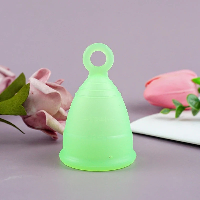 Period Menstrual Bowls For Menstruation Antispill Medical Grade Menstrual Cups Medical Silicone Women's Menstrual Collector