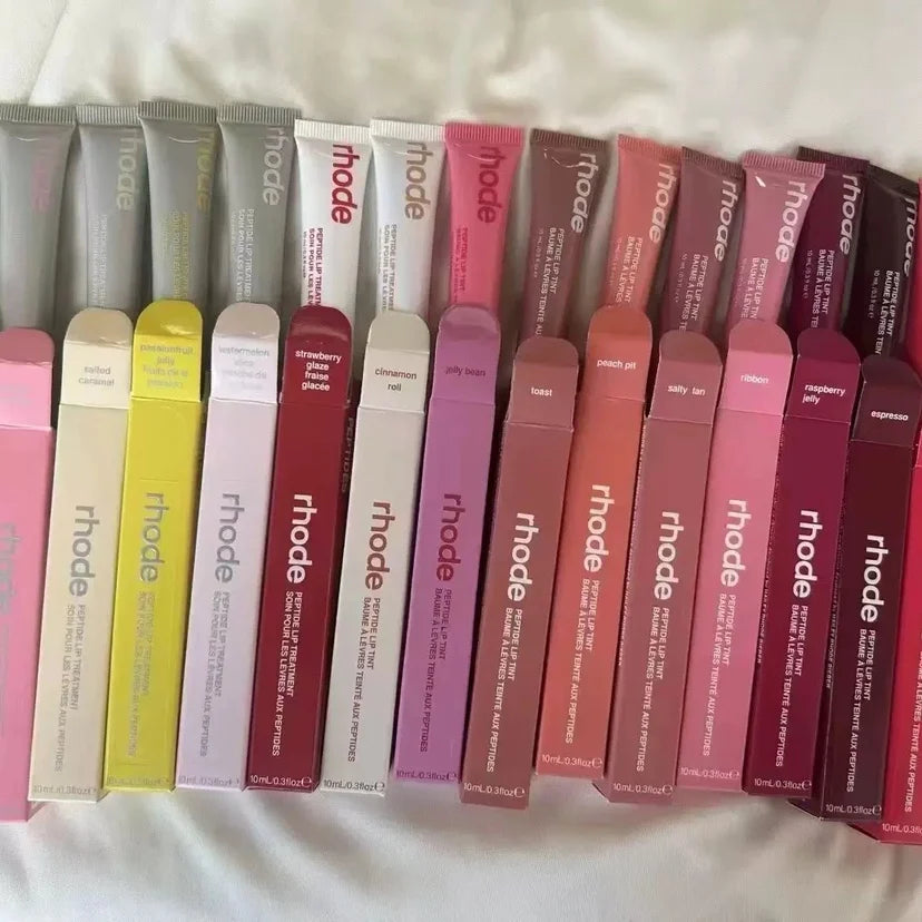 Rhode Skin Spring Lip Gloss Lip Balm Smoothing Lipstick Lines Lasting Nourishing Women Daily Care Makeup Moisturizer Blush Girl