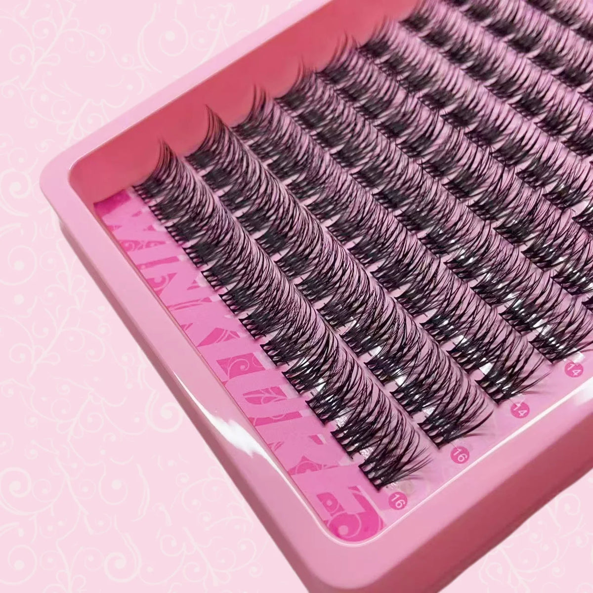 WINKLURE Clusters of False Eyelashes, 8-16Mm, Natural And Thin, Reusable, Perfect for Halloween, Christmas, Valentine'S Day Gift
