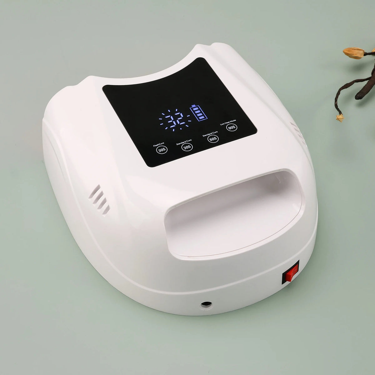 Rechargeable 98W Pro Cure LED Nail Lamp Dryer Portable Machine Nail Red Light UV LED Lamp Curing Gel