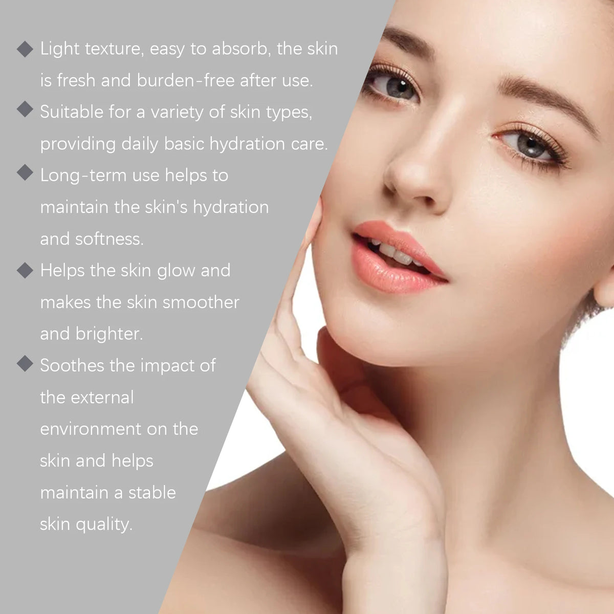 Witch Hazel Aloe Vera Facial Toner Moisturizing Sooth Dryness Evens out Redness Repair Skin Barrier After Sun Care Toner Serum