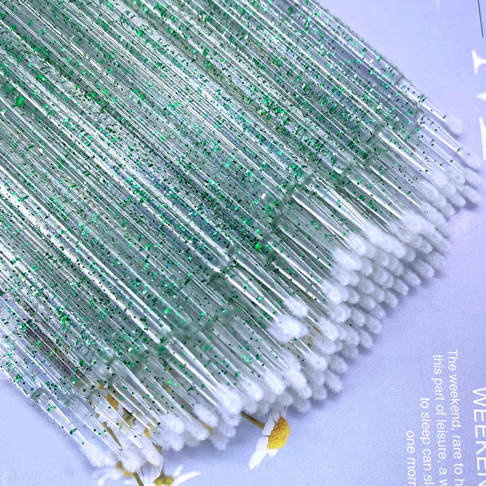 1000pcs Micro Brush Micro Swabs for Eyelash Extension Disposable Micro Applicator Brush Micro Eyelash Sticks Makeup Tools