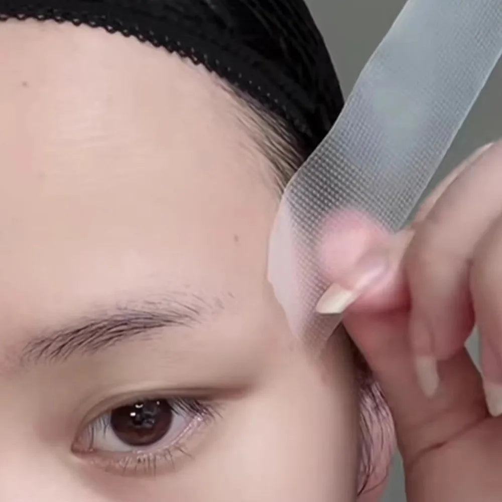New 8M/Roll PE Facial Tape Professional Lift Wrinkles Doulble Eyelid Tape Transparent Breathable Cosplay Makeup Tape