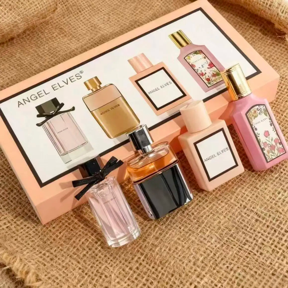 Women's Perfume Gift Box Set 4 In 1, 30ml*4. A Fragrance Set With A Long-Lasting Fragrance At An Affordable Price. A Perfect Birthday Gift For Mothers, Girlfriends, And Besties