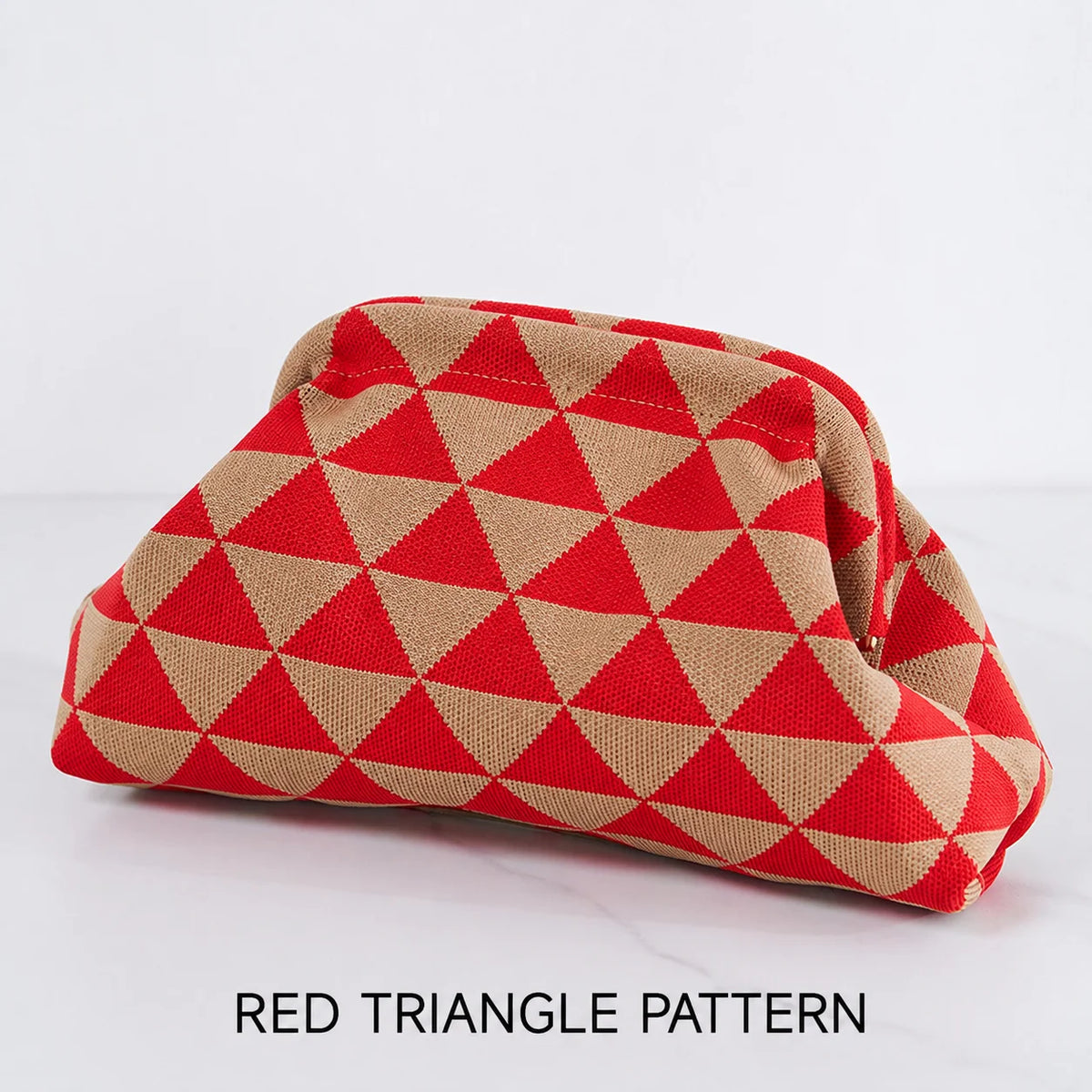 Makeup Storage Pouch Striped Geometric Cosmetic Bag Lightweight Portable Travel Toiletry Handbag For Women Organizer Purse Bags