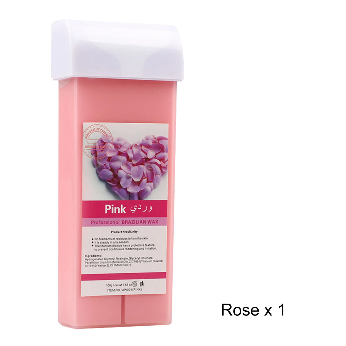 Roll On Refill Hair Removal Wax Painless Depilatory Wax Roller Honey Wax Body Hair Removal For Any Roll On Wax Warmer Cartridge