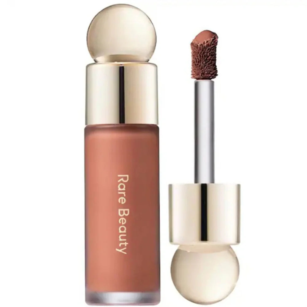 Rare Beauty Serene Gentle Mellow Solac Liquid Bronzer Shade Face Contour Smooth Highlight Mirror Lasting Natural Shadow Makeup