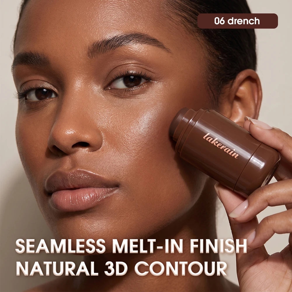 Cream Bronzer Stick Portable Creamy Light Non Sticky Texture Easy Blend For Face Contour Shaping Bronzing Makeup
