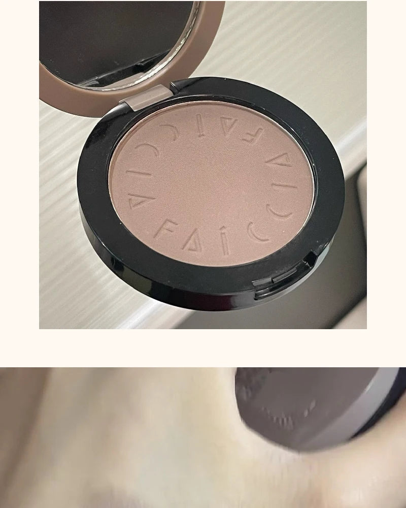 Monochrome Nose Shadow Contour Palette Natural Matte Cement Grey 3D Facial Bronzer Powder Cosmetic Highlight Brighten Contouring