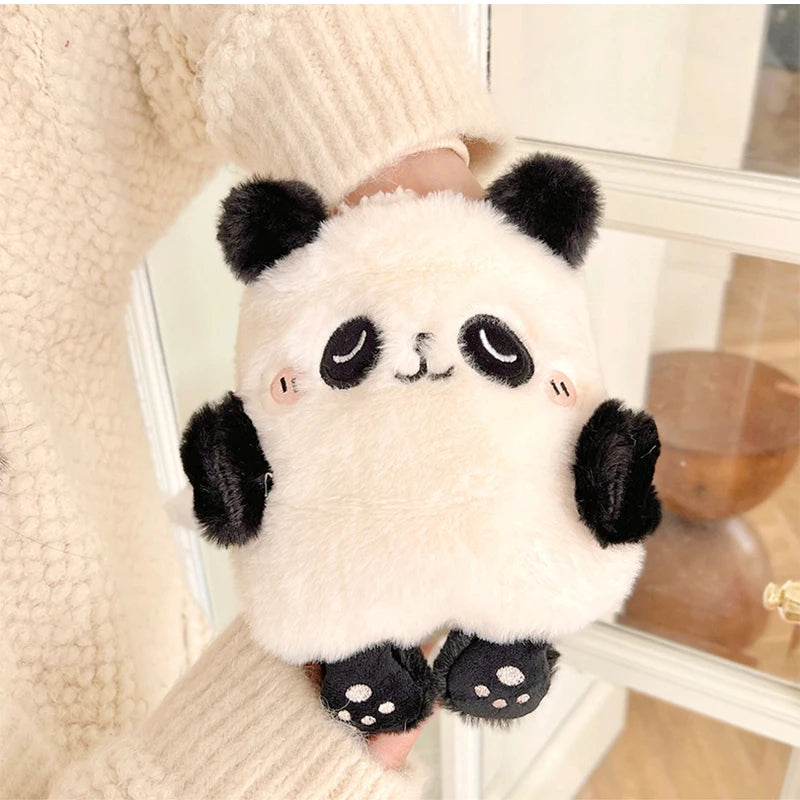 Plush Hot Water Bottle Kawaii Winter Warm Hot Water Bag for Period Pain Hand Warmer Girls Hand Feet Warm Water Heating Pad