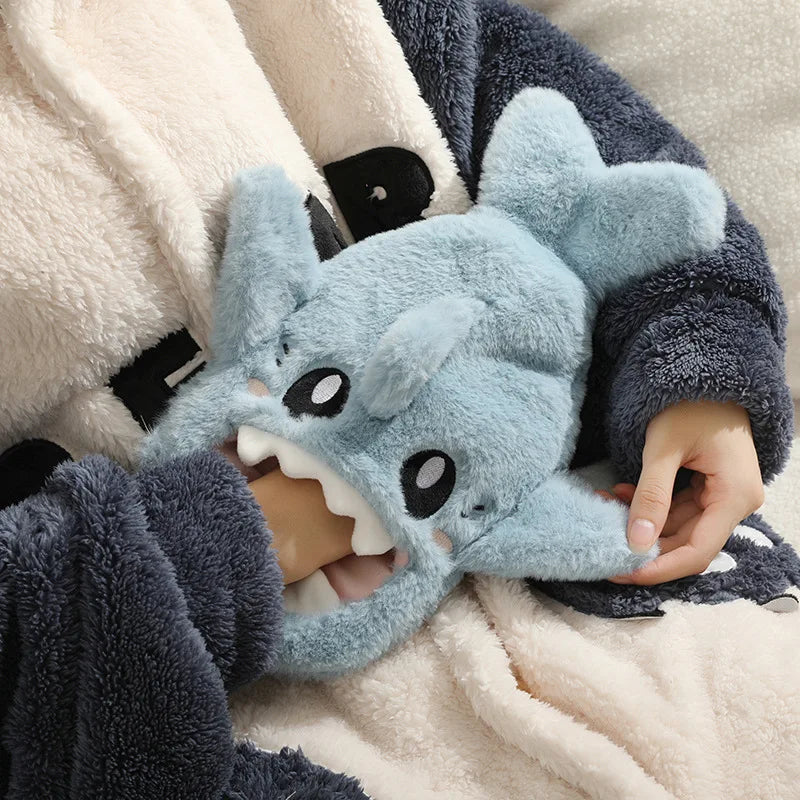 Soft Kawaii Hot Water Bottles Plush Rubber Hand Warmer Foot Belly Explosion-proof Insulating Hot Water Bag for Women Period Pain