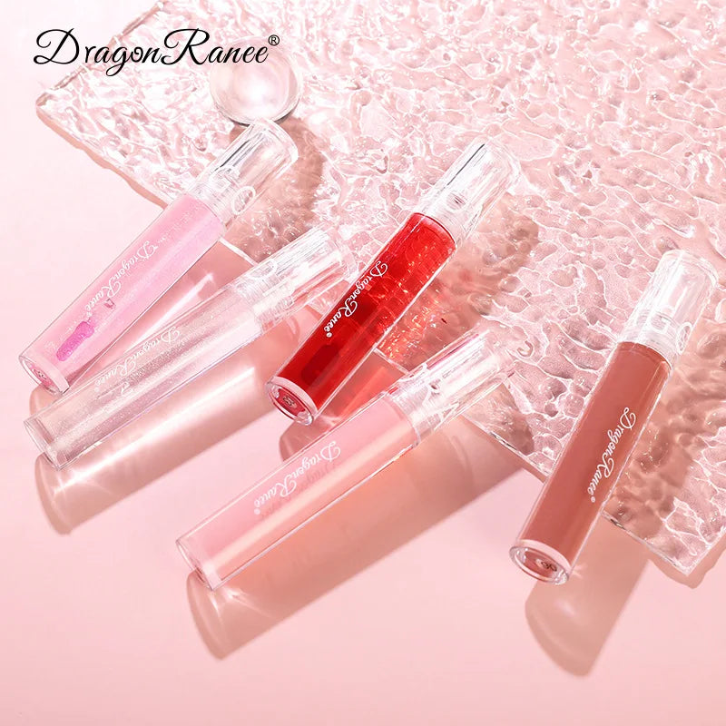 Mirror Water Gloss Lip Glaze Moisturizing Liquid Lipstick Long Lasting Nourishing Glass Lip Gloss Transparent Lip Stain Tint