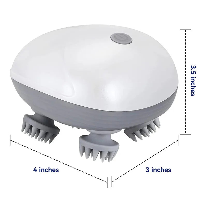 Electric Cat Massager Body Shoulder Leg Arm Neck Deep Tissue Head Scalp Dog Massage Kneading Relaxing Head Vibrating Device