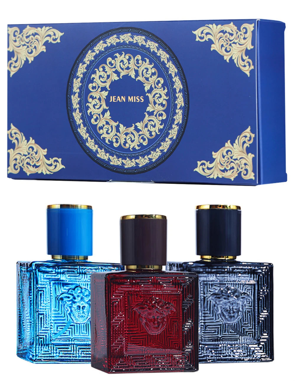 Brand 90ml Men Perfume Gift Box 3pcs Set Charming Man Colognes Lasting Fragrance Attracting Women Perfumes Hombres Originales