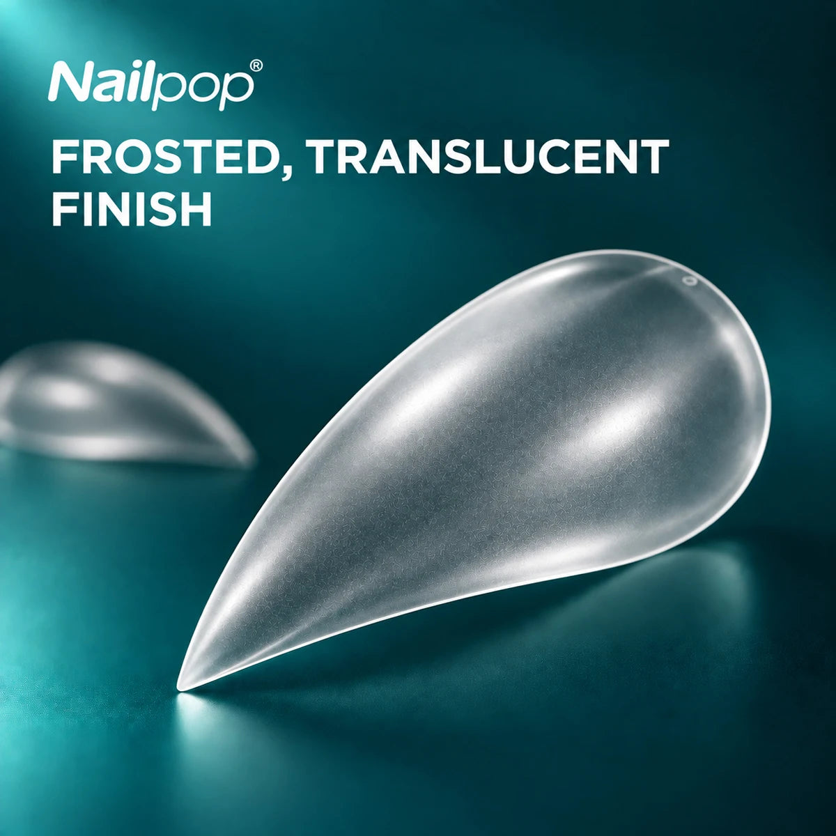 Solid Cat Claw False Nails Extra Matte Clear Full Cover Acrylic Press On Nails 15 Sizes Halloween Salon Style 150pcs