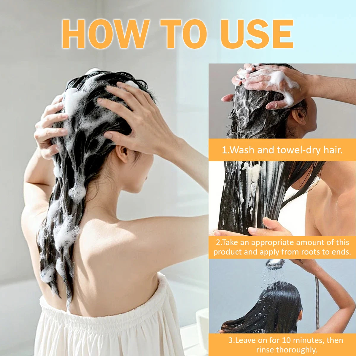 GOIPLE Keratin Deep Conditioner Salon Treatment for Dry Damaged Curly Frizzy Color Treated Hair Women