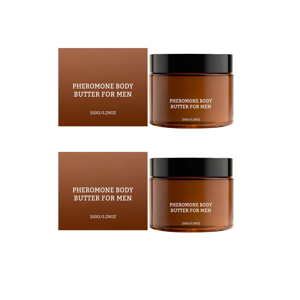 Men’s Pheromone Body Butter Soothe Dryness Enhance Skin Softness Long-Lasting Hydration Fast Absorbing Moisturizing Body Lotion