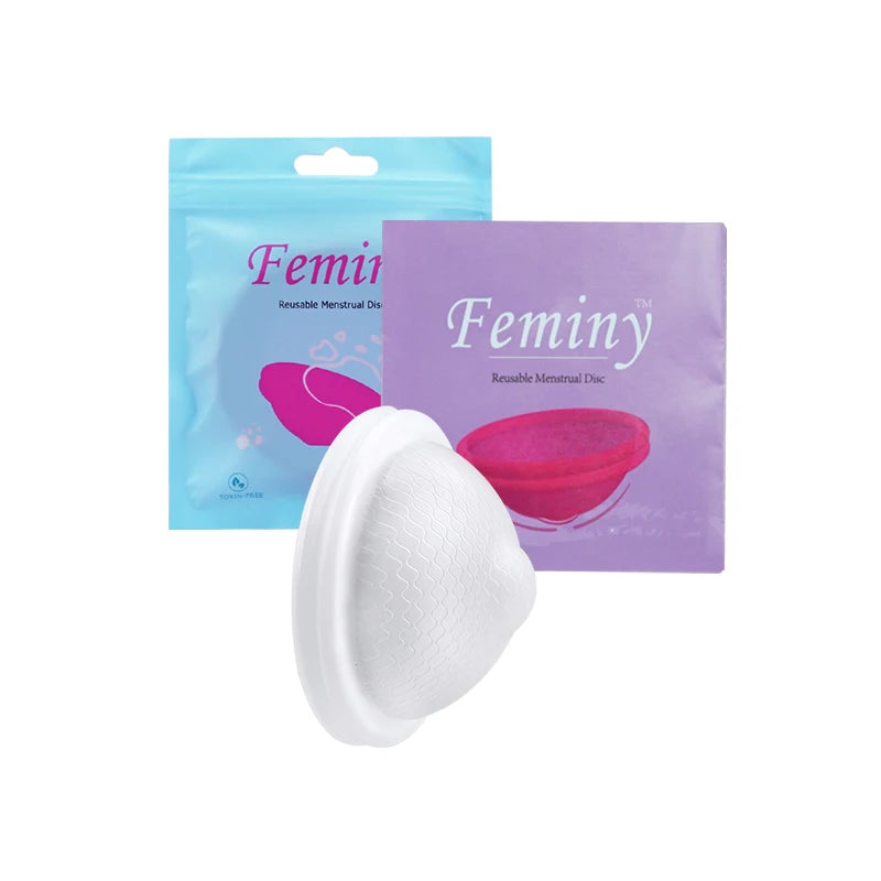 20pcs Women's Menstrual Collector Medical Grade Silicone Certified Menstruation Period Disco Menstrual Monthly Cup Alternative