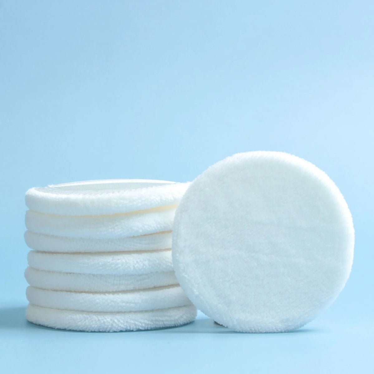 Wholesale 100 Pcs Cotton Dry Powder Puff Honey Powder Loose Powder Makeup Powder Puff Makeup Artist Cotton Puff  Cosmetics Tool