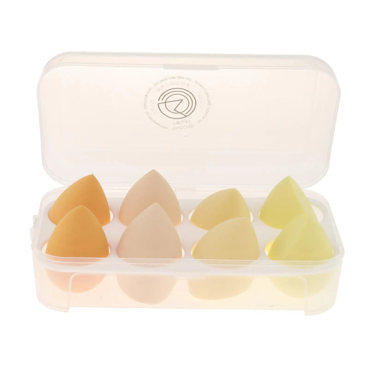 Makeup Sponge Holder Soft Round Sponge for Cleaning Makeup and Applying Foundation Powder for Beauty