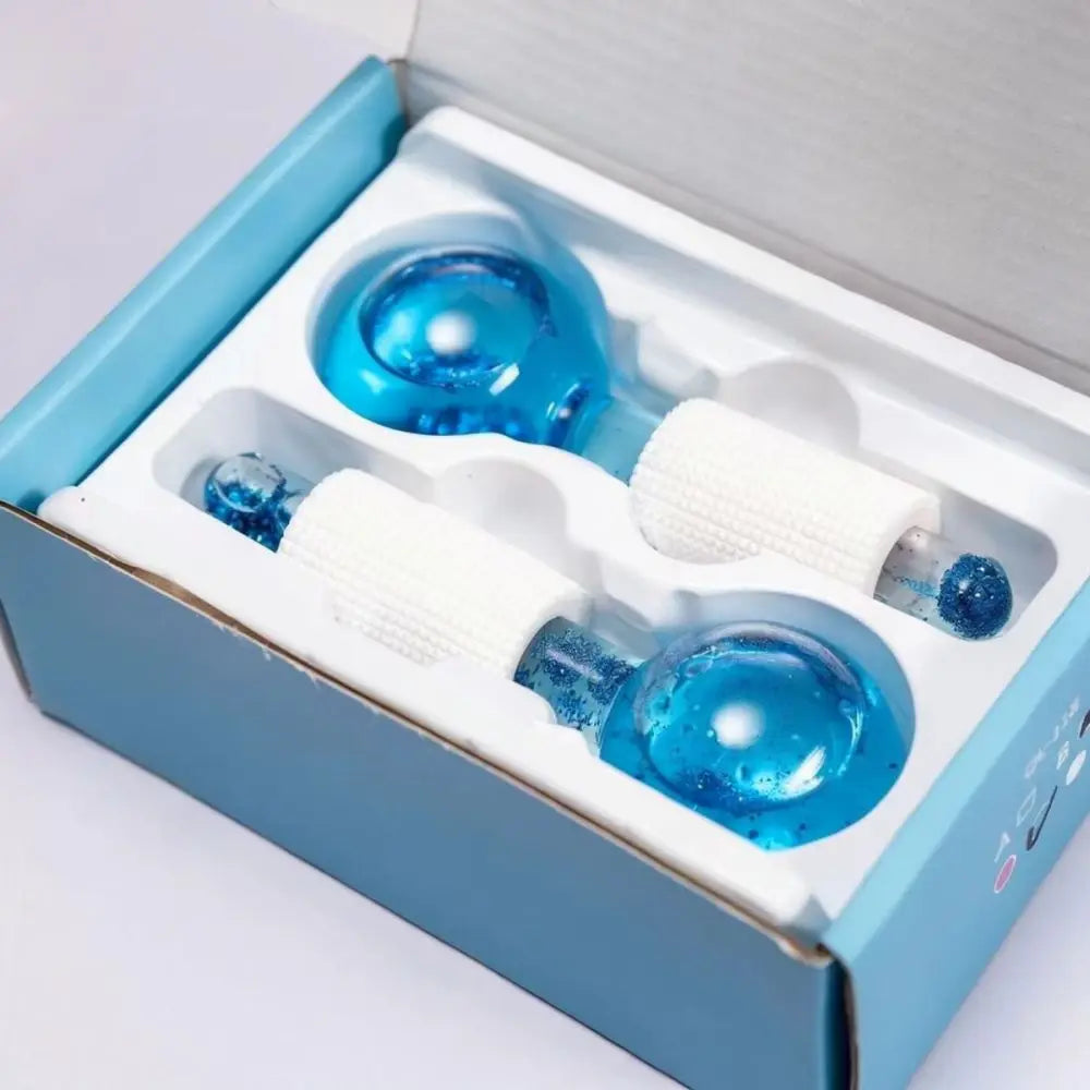 Cooling Face Globes Massage Roller Cryo Sticks Skin Rejuvenation Tightening Pores Facial Beauty Care Massage Tools