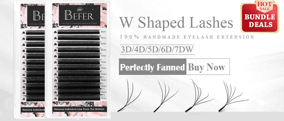 Befer Beauty Anime Lashes 240 Clusters Manga Style Feather Lash Flora Cat Eye Eyelashes 8-15mm C/D Curl Lash Extensions Supplier