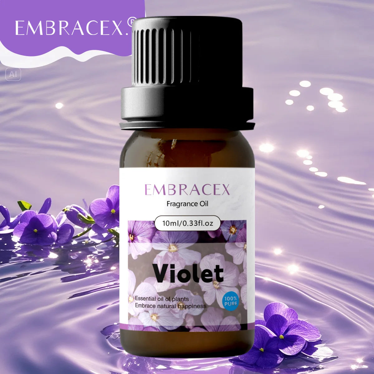 10ml Fragrance Oils Violet Long-Lasting Fragrance For Relaxation and Stress Relief Body Massage Oil Flower Perfume Gifts