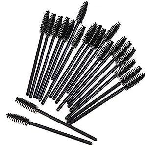 100 Pcs Disposable Eyelash Mascara Brushes for Eye Lashes Extension Eyebrow and Makeup of Makeup Tools