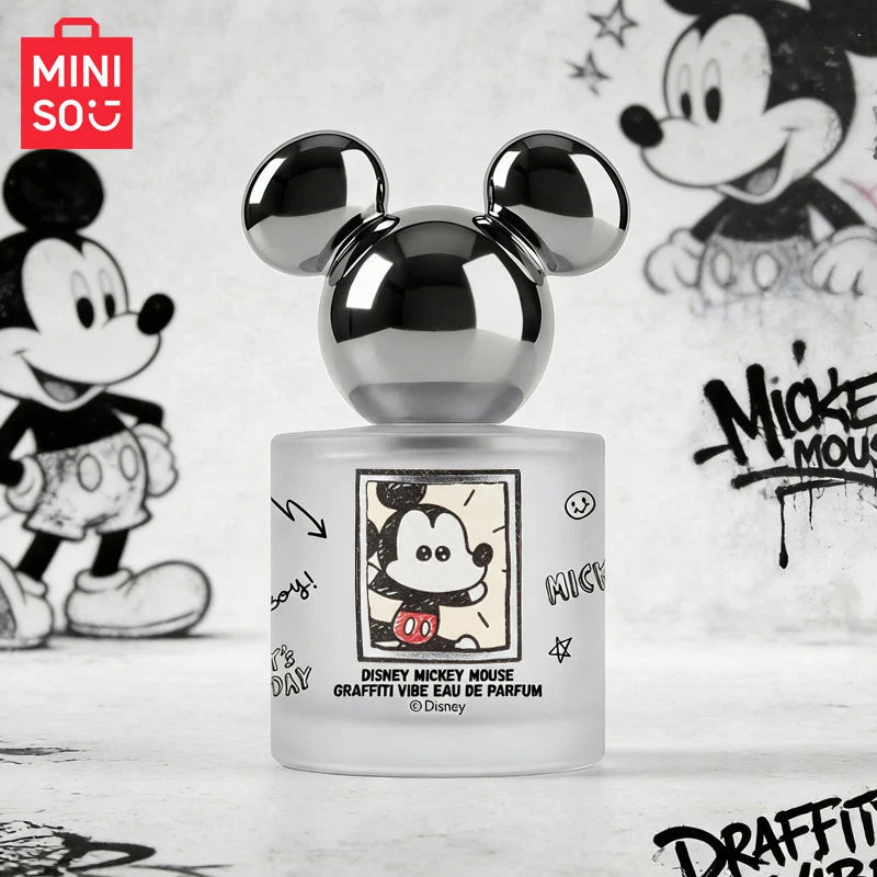 MINISO & MICKEY Women Perfume Original Luxury Floral Fragrance For Woman Spray 50ML Girl Birthday Present Children Gift