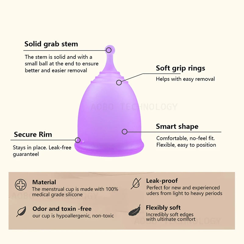 20pcs Menstrual Bowls Medical Grade Menstrual Cup Certified Copa Menstual Lady Cup Period Cup For Women