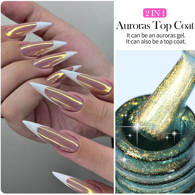 LILYCUTE 7ml Top Coat Function Gel Nail Polish Semi-permanent Soak off Reinforcement Base Gel For Nails Tools Gel Varnish