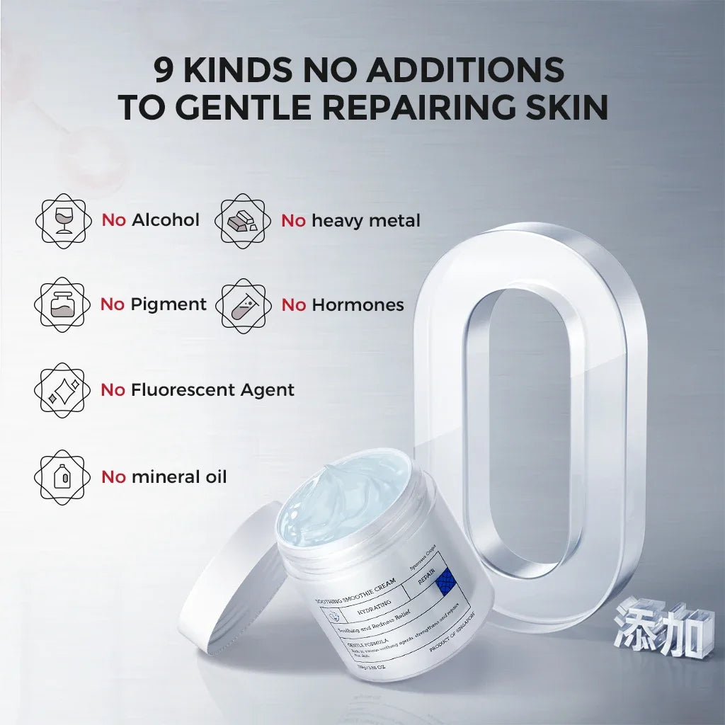 After Sun Cooling Gel Cream | Soothing & Hydrating Moisturizer with Probiotics, Ceramide & Oil Control Care