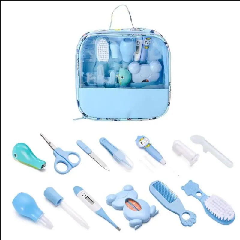 Hot Sale 13pcs Comb Grooming Baby Care Kit Baby Portable Tool Grooming Nail Care Set