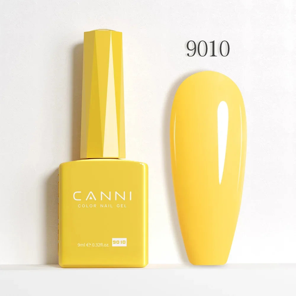 CANNI Christmas Color Gel Polish 9ml Hema Free TPO Free Nail Gel Polish Winter Colors Semi Permanent Gel Super Texture Brush