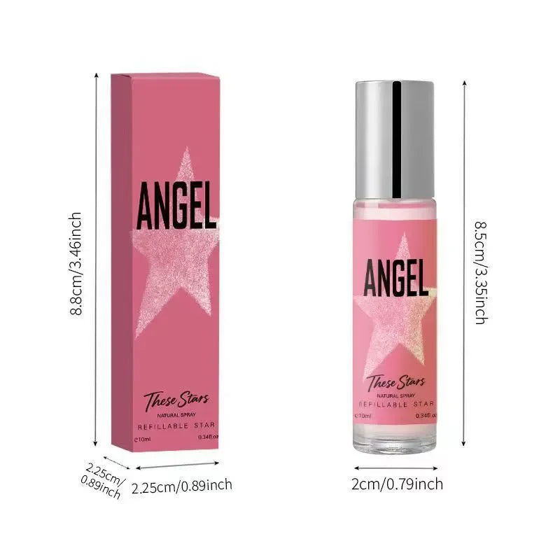 10ml  Jasmine Peach Angel These Stars Pheromone Oil - Fruity Aroma Perfume Oil, Long Lasting Fragrance Body Perfume Dating