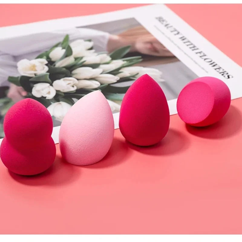 1Pc Cosmetic Puff Powder Puff Smooth Women's Makeup Foundation Sponge Beauty To Make Up Tools & Accessories Water-drop Shape
