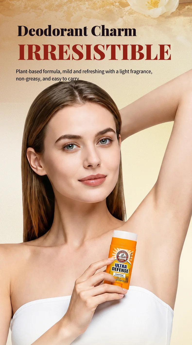 Antiperspirant Deodorant Stick,Gentle Deodorant,Keeps Underarms Dry and Fresh All Day,Ideal for Daily Use and Sports Occasions