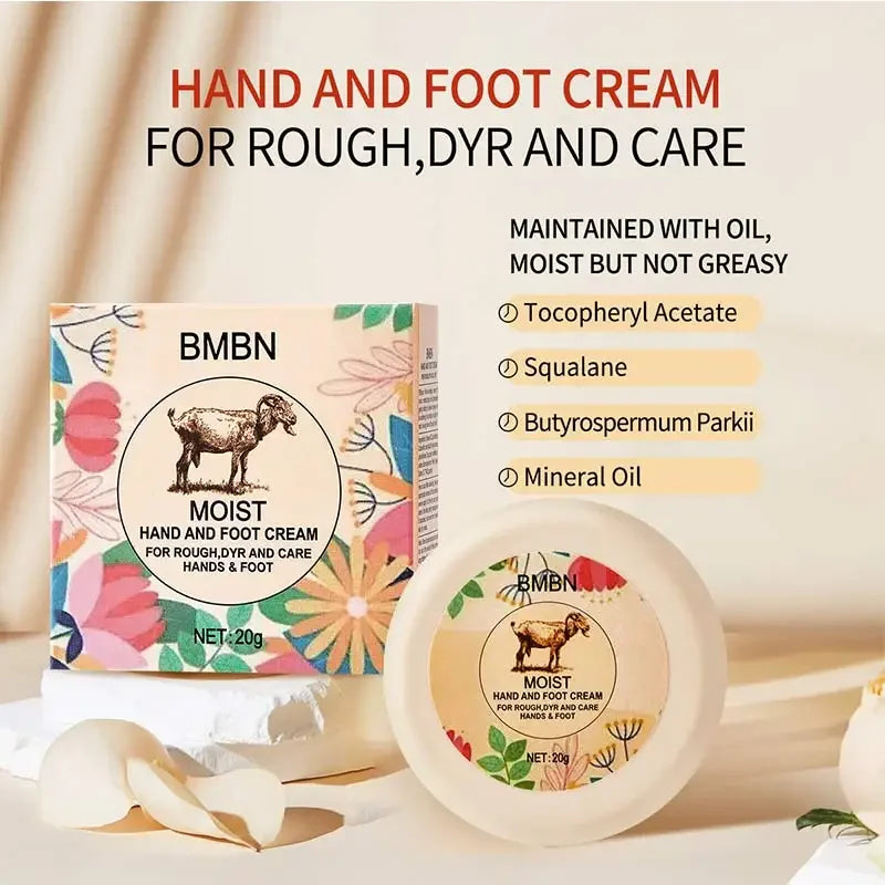 Powerful Repair Hand And Foot Cream,contains Lanolin,hyaluronic Acid, Unisex Moisturizing Cream,for Softening Dry Cracked Skin