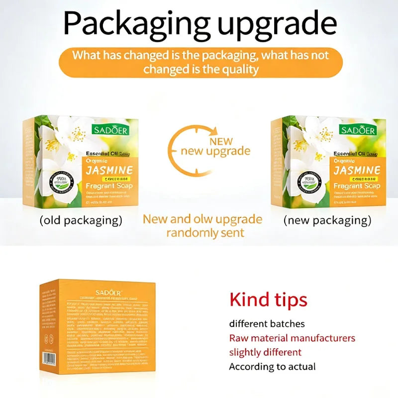 6PCS 4-In-1 Handmade Soap, Face & Body Cleansing, Gentle Cleansing, Moisturizing Care, Making Skin More Hydrated, Delicate And Smooth, Suitable For Daily Face Washing And Full-Body Bathing, Includes: Mint, Sea Salt, Jasmine,