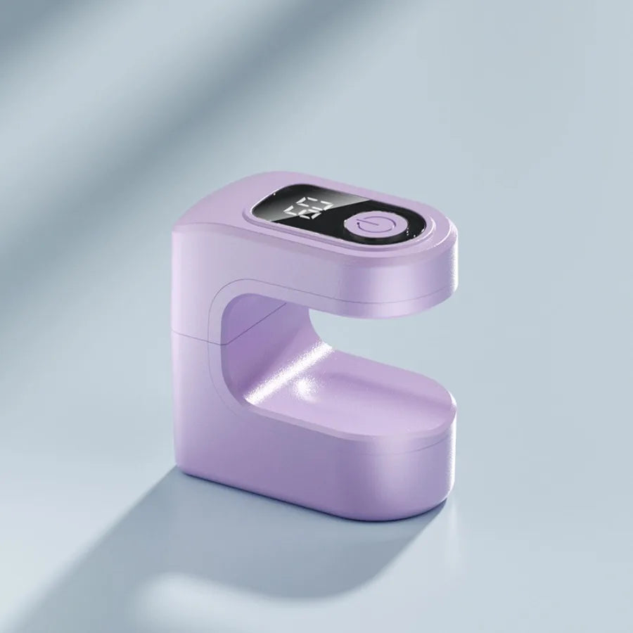 Mini UV Nail Lamp with LCD Screen, Portable USB Gel Nail Dryer, Innovative Manicure Curing Light for Home & Salon Gel Nail Care