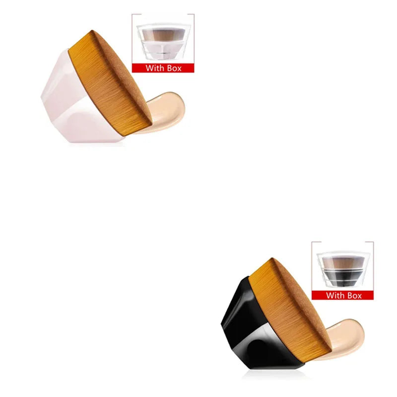 New Magic Makeup Brush Beauty Powder Face Blush Brushes Portable Professional Foundation Brush Large Cosmetics Soft Base Make up