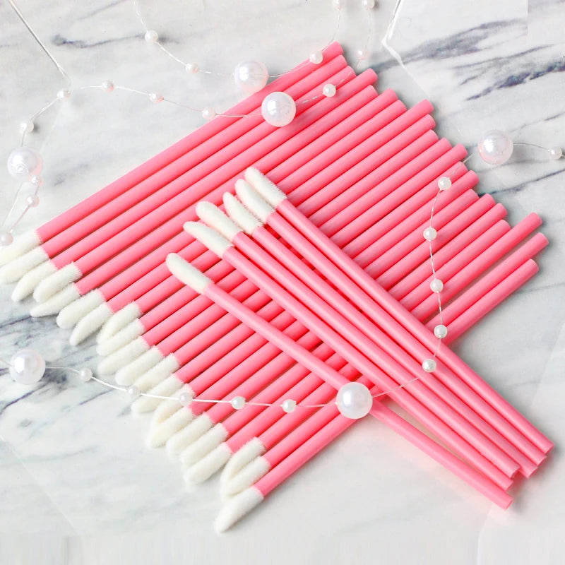 5/100 Pcs MicroBrush Eyelashes Extension Individual Lash Removing Swab Micro Brush For Eyelash Makeup Tools