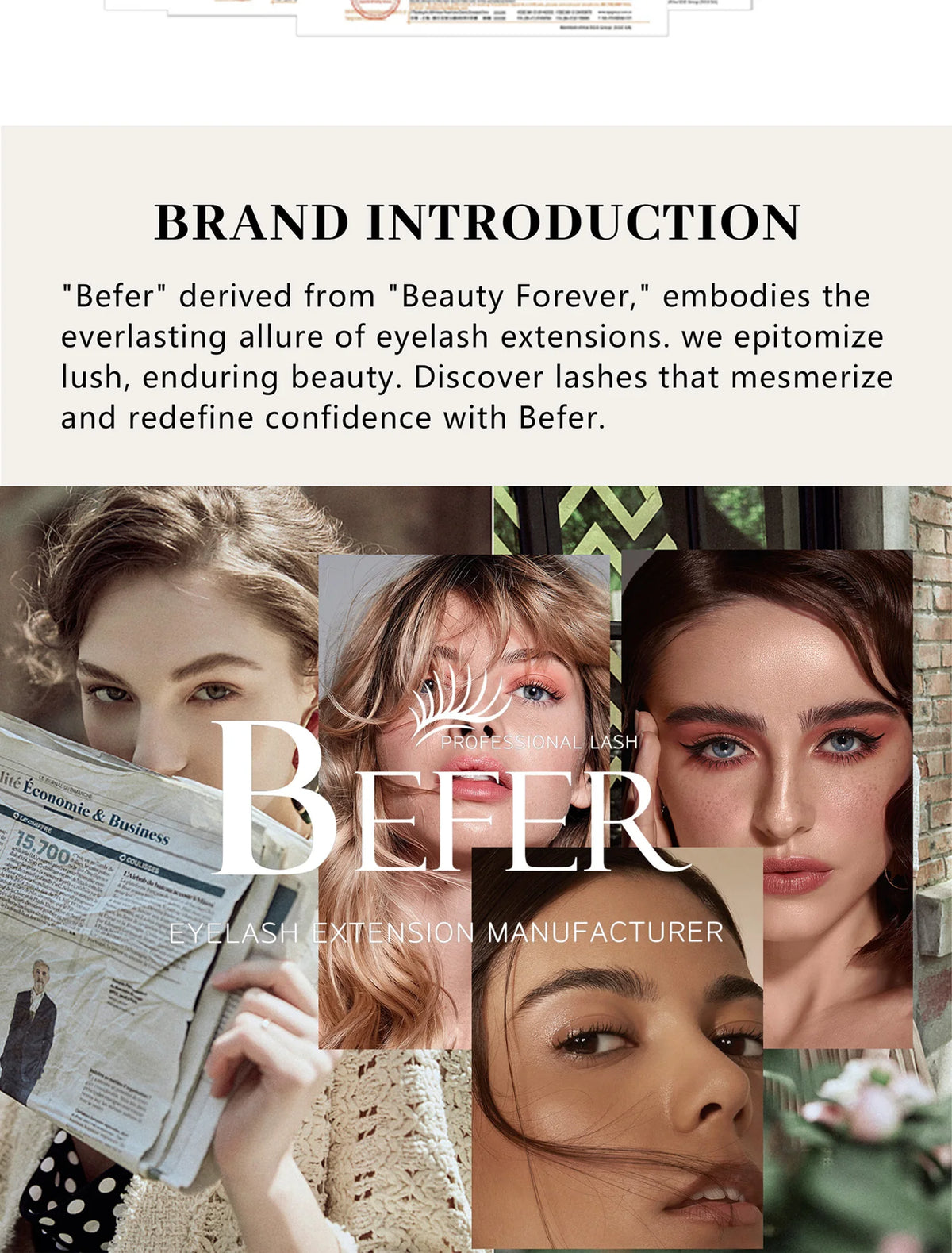 Befer Beauty Anime Lashes 240 Clusters Manga Style Feather Lash Flora Cat Eye Eyelashes 8-15mm C/D Curl Lash Extensions Supplier