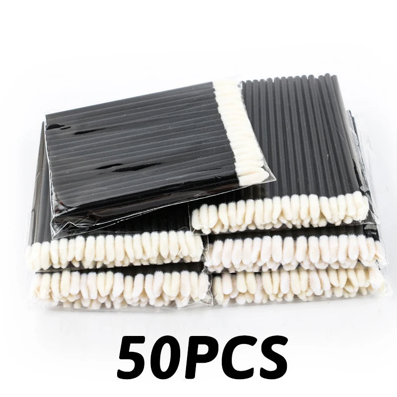 50/1000pcs Lip Brushes Applicators Eyelashes Brush Lipstick Brush Lip Gloss Applicator Wands Makeup Beauty Tool