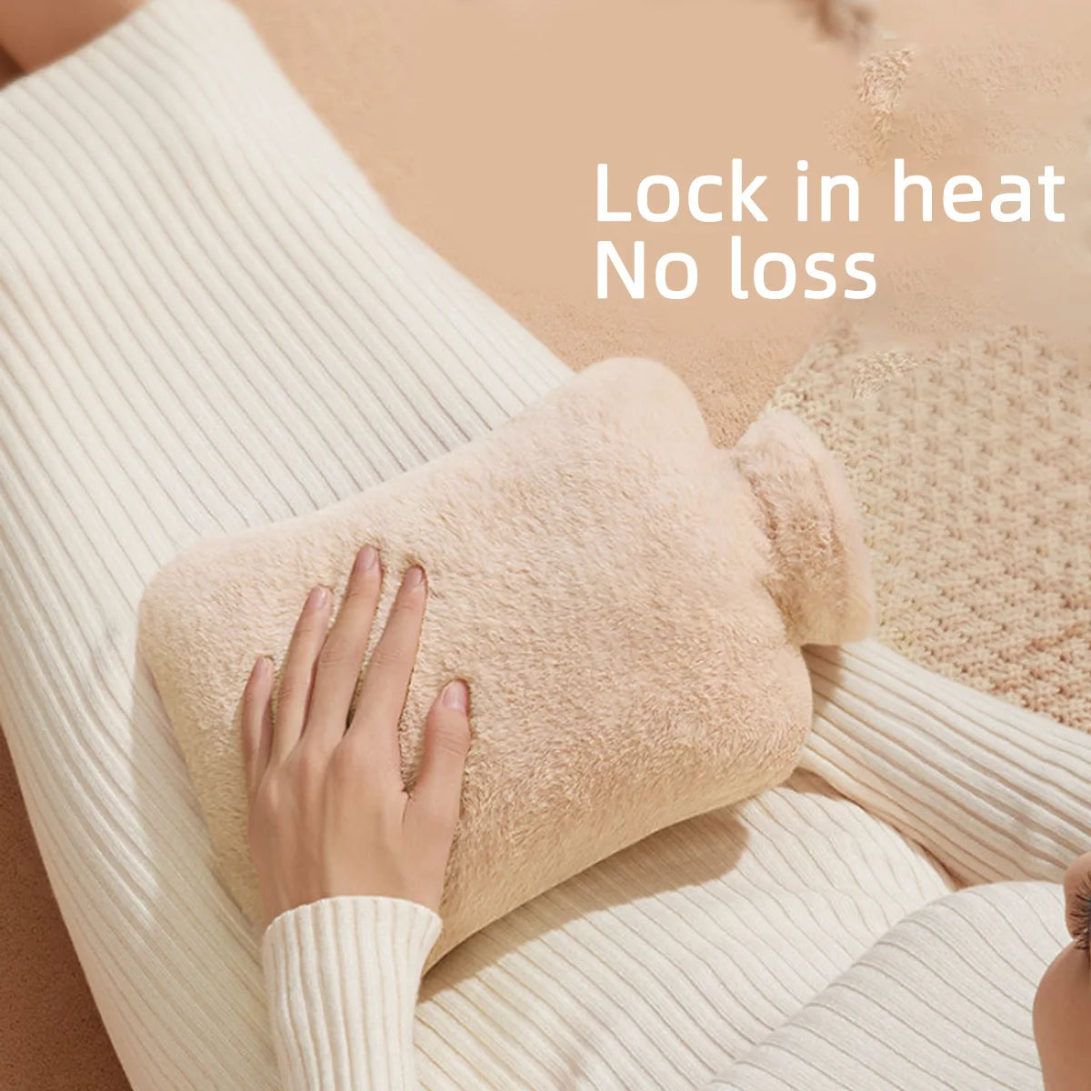 Large-capacity Hot Water Bottle Injection Water Heating Foot Bed Warm Quilt PVC Warm Kettle Warm Bed Hot Water Bag