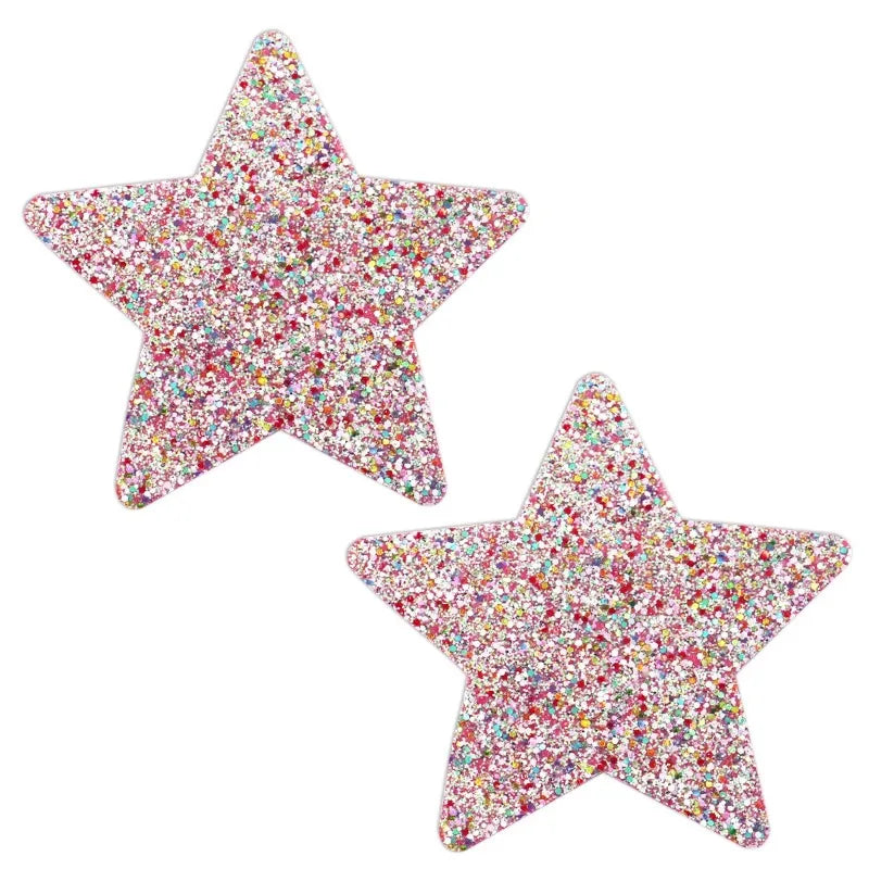 Sexy Nipple Pasties Invisible Disposable Breast Patch Clover Luminous Glitter Breast Lift Tape Chest Stickers Bara Nipple Covers