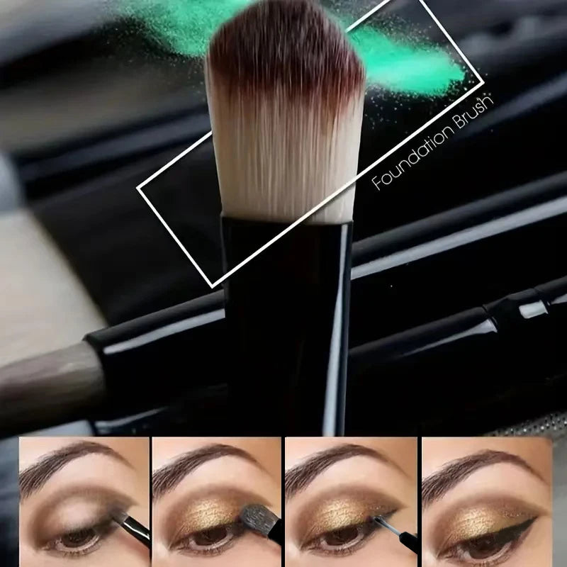 20Pcs Professional Makeup Brushes Set Soft Synthetic Hair Cosmetic Brush for Foundation Eyeshadow Eyebrow Eyeliner Blending Make